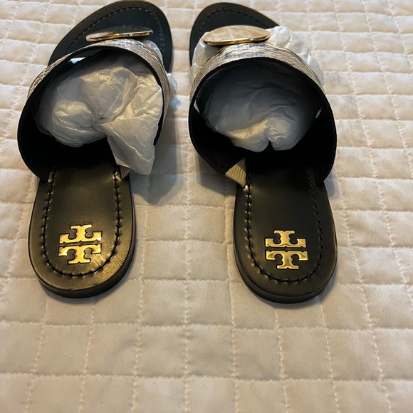 Tory Burch, snake pattern sandal - Picture 2 of 4